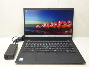 ☆1円☆第8世代☆Lenovo Thinkpad X1CARBON 20KG-S4AV00/Core i5 1.60GHz/8GB/SSD256GB/高解像度/無線/WWAN/カメラ/Office/Win11DtoD領域☆