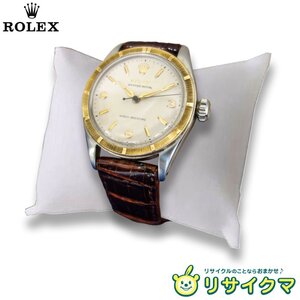 【中古】M▽ROLEX 腕時計 OYSTER ROYAL 15石 710 MONTRES ROLEX SA 6246 157 OH済 オーバーホール済 (30734)