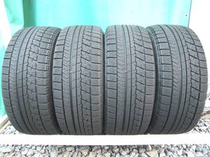 ■バリ溝■ブリヂストン■ブリザック VRX■225/55R17■4本■