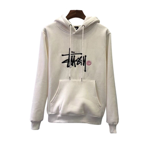 メンズ レディース STUSSY02 フーディーパーカー プルオーバー ホワイト 2XL カジュアル ストリート 人気 スウェットアウター インポート