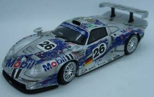 タミヤ? 1/24 ポルシェ 911 GT1 プラモデル完成品 24186