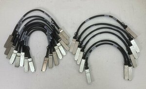 2160-O★SASケーブル QSFP to QSFP 0.5m★112-00176★中古現状渡し14本セット★