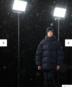 MONCLER × hyke モンクレール ハイク　コラボ　レギンス　パンツ　 ブラック　