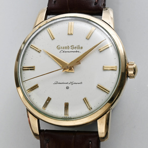 グランドセイコー ファーストモデル 浮きロゴ文字盤 手巻 ２５石 クロノメーター 獅子メダル Grand Seiko Chronometer J14070 稼動確認済