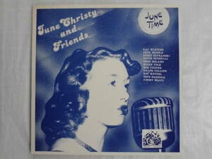 良盤屋 J-1974◆ＬP◆UK盤　Jazz Vocal　ジューン・クリスティ June Christy And Friends June Time＞1981　レア 送料480