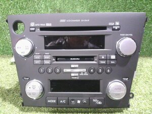 ☆ スバル BP5 レガシィ 純正 オーディオ 6CD CHANGER GX-204JE 86201AG070 【中古】