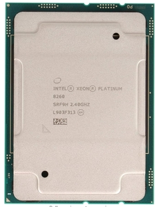 Intel Xeon Platinum 8260 SRF9H 24C 2.4GHz 3.1 3.9GHz 35.75MB 165W LGA3647 DDR4-2933