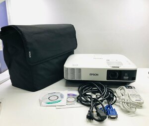 中古動作品 EPSON/エプソン 5500lm プロジェクター●EB-2165W ランプ使用99/22時間