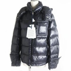 未使用品□20SS MONCLER/モンクレール TURQUIN GIUBBOTTO WZIP フーデッド ダウンジャケット ブラック 2 正規品 ハンガー付き レディース