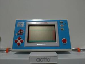 【美品】任天堂ゲームウォッチ　スーパーマリオブラザーズ　★Nintendo GAME&WATCH SUPER MARIO BROS. YM-105