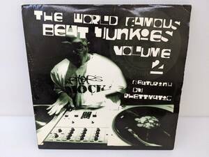 ねH0201【LP】DJ Rhettmatic／THE WORLD FAMOUS BEAT JUNKIES Volume２【ＬＰレコード】