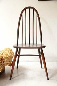 ■店頭価格￥３８５００■アーコール クエーカーチェア８７■英国　Ercol ヴィンテージチェア 木製・古木椅子