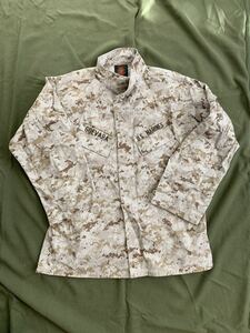米軍 実物 海兵隊 放出品 デザートシャツ ソルジャーカスタム ミリタリー ジャケット 迷彩 デジカモ USMC サイズ M-R スナイパー サバゲーT