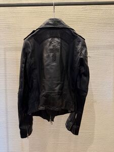 00s archive L.G.B. leather RIDERS jacket ifsixwasnine share spirit kmrii 14th addiction goa rick owens japanese label civarize