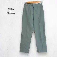 Mila Owen　ミラオーウェン　センタープレスパンツ　ボトムス　スラックス