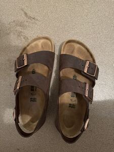 ビルケンシュトック　Arizona/アリゾナBIRKENSTOCK サンダル　オイルドレザー　ハバナ色