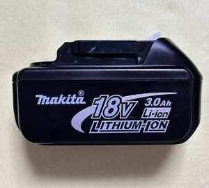 USED マキタ Makita 純正バッテリー　18V 3.0Ah BL1830 x1個