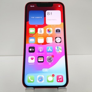 iPhone13 mini 256GB SIMフリー レッド 送料無料 即決 本体 c01342