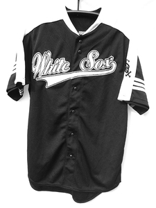 XL MLB シカゴ ホワイトソックス BBシャツ ベースボールシャツ STITCHES 1098