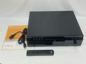 ソニー SONY SCD-XA5400ES SACD/CD プレーヤー 2008年製 リモコン 説明書付属