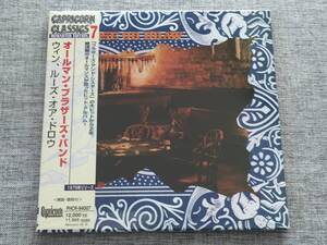 オールマン・ブラザーズ・バンド ウィン、ルーズ・オア・ドロウ 日本盤 紙ジャケCD 未開封 PHCR 94007 ALLMAN BROTHERS BAND