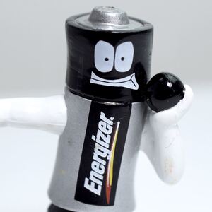 エナジャイザー Energizer エバレディ Eveready 電池 アメトイ PVC フィギュア アドバタイジング キャラクター 企業物 ビンテージ