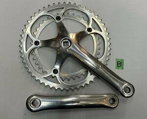 送料込み 美品 ビンテージ 『カンパニョーロ Cレコード クランクセット 170mm 52×40T』campagnolo(画像が全て)