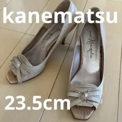 カネマツ　kanematsu パンプス　23.5cm