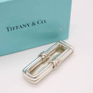 質屋 TIFFANY&Co ティファニー マネークリップ シグネチャー シルバー 925 総重量約19.9g H10936-1 みいち質店