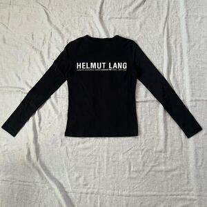 Helmut Lang A/H 2003 PARIS ロンT 長袖Tシャツ Archive 本人期　初期