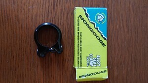 MONGOOSE/ALLOY/SEAT CLAMP/ブラック/31,8サイズ