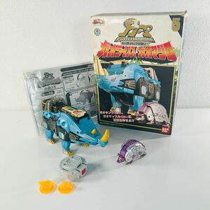 【完品】バンダイ 百獣戦隊ガオレンジャー パワーアニマルシリーズ5 ガオライノス & ガオマジロ