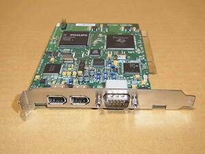 ■DELL/Emuzed ATLANTIS MS-8604 キャプチャー/1394/PCI■ ① (ET057A)