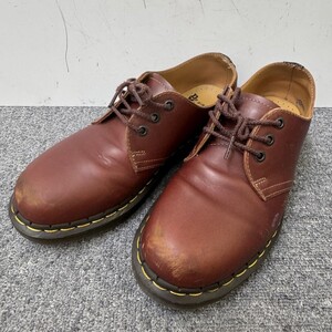 E408-I57-3213 DR. MARTENS ドクターマーチン 1461 レザー ブラウン系 UK6 約25.0cm シューズ ホールシューズ