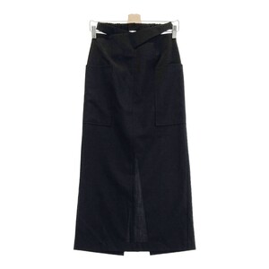 【美品】LE CIEL BLEU ルシェルブルー 24AW Cut Out Maxi Skirt スカート ブラック系 34 [240003001191] レディース