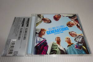 DVD付☆GENERATIONS from EXILE TRIBE★F.L.Y. BOYS F.L.Y. GIRLS★2枚同梱270円