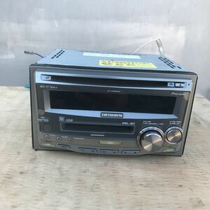 カロッツェリア Carrozzeria CD/MDデッキMP3 FH-P050MD 中古 通電動作未確認 ジャンク扱い