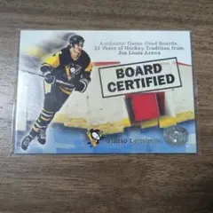 Mario Lemiuex Board Certified Game Used