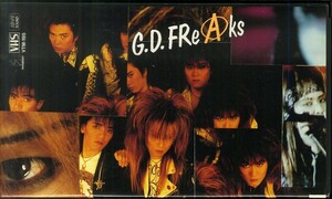 H00023771/VHSビデオ/G.D.FLICKERS (G.D.フリッカーズ)「G.D.FReAks (1989年・VTM-195・パンク・PUNK・ハードロック・グラムロック)」