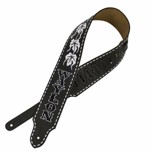 Fender フェンダー Waylon Jennings Signature Strap Black ギターストラップ