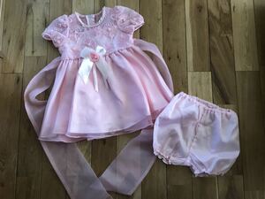 新品 女の子 ベビー ドレス パーティ 結婚式 誕生日 お祝い 90センチ