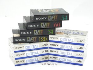 【z29836】新品・未使用 SONY DAT DT-46R/90R・DT-120RA/74RA/60RA/54RA 等 DATデジタルオーディオテープ 合計11本 まとめ 格安スタート