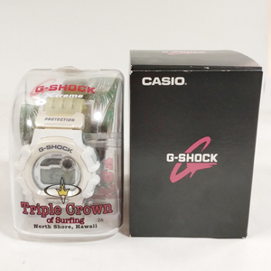 ■ 腕時計 G-SHOCK DW-004ASJ-7T サーフィン トリプルクラウン タイドグラフ 波 Triple Crown of Surfing Hawaii CASIO カシオ ウォッチ ■