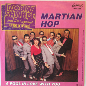 ROCKY SHARPE 7inch MARTIAN HOP ネオロカビリー