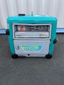 デンヨー 防音型エンジン 溶接機 GAW 185ES 