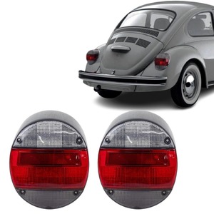 リア ライト テールライトレンズ ペア ２個セット レンズ 色 スモーク 白 レッド 黒 VW ビートル T1 空冷VW VW空冷 1973用 ～1979 1996 年