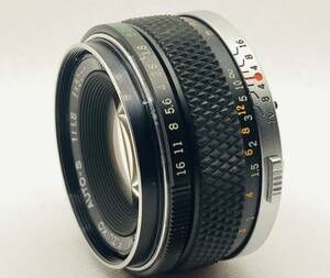 ★実用品★OLYMPUS OM-SYSTEM F.ZUIKO AUTO-S 50mm F1.8