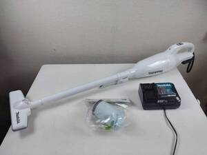 7522-01★MAKITA マキタ 充電式クリーナー ハンディクリーナー 掃除機 カプセル式 LEDライト付 集じん容量(mL)600 CL108FD 通電確認済み ★