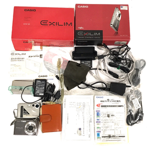 CASIO EXILIM EX-S770 EX-S1 コンパクトデジタルカメラ 2点 セット QD062-44