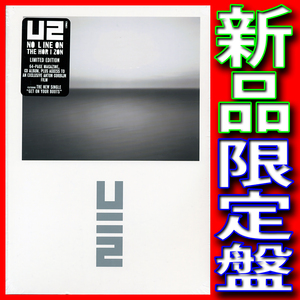 完売の限定盤●マガジン版映像付ＣＤ●本になっています●アイルランド盤●No Line On The Horizon●Ｕ２●新品未開封●送料１８５円より